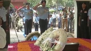 Marshal Arjan Singh, India's Only Five-Star Ranked Officer, Cremated With Full State Honours Marshal Arjan Singh, India's Only Five-Star Ranked Officer, Cremated With Full State Honours