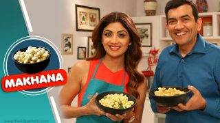 Shilpa Shetty Kundra’s Healthy Snack Recipe: Learn How to Make Makhana Snacks to Satisfy Your Cravings (Watch Video) Shilpa Shetty Kundra’s Healthy Snack Recipe: Learn How to Make Makhana Snacks to Satisfy Your Cravings (Watch Video)