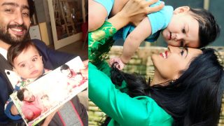 Kuch Rang Pyar Ke Aise Bhi: Shaheer Sheikh And Erica Fernandes Can’t Take Their Eyes Off Baby Shubh Kuch Rang Pyar Ke Aise Bhi: Shaheer Sheikh And Erica Fernandes Can’t Take Their Eyes Off Baby Shubh