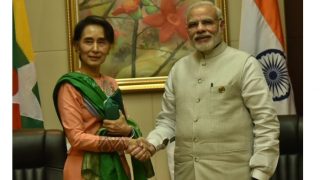 PM Narendra Modi to Hold Talks with Aung San Suu Kyi; Rohingya Immigrants Issue High on Agenda PM Narendra Modi to Hold Talks with Aung San Suu Kyi; Rohingya Immigrants Issue High on Agenda