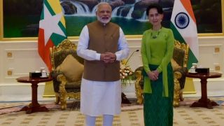 Narendra Modi Meets Aung San Suu Kyi, Says Deepening Relationship With Myanmar a Priority For India Narendra Modi Meets Aung San Suu Kyi, Says Deepening Relationship With Myanmar a Priority For India