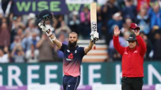 England vs West Indies: Moeen Ali Smashes 8 sixes in 14 balls in his 57-ball 102 at Bristol England vs West Indies: Moeen Ali Smashes 8 sixes in 14 balls in his 57-ball 102 at Bristol