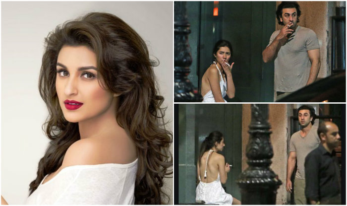 Image result for Did Parineeti Chopra reacted to Ranbir, Mahira Khan's leaked stills??