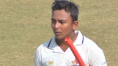 Prithvi Shaw on Tendulkar's Path After Duleep Trophy Ton Prithvi Shaw on Tendulkar's Path After Duleep Trophy Ton