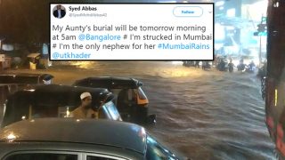 Mumbai Rains: Twitterati List Problems Faced Due To Cancelled Flights, Water logging & Delayed Trains Mumbai Rains: Twitterati List Problems Faced Due To Cancelled Flights, Water logging & Delayed Trains