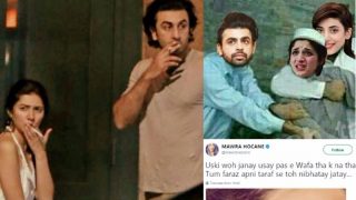 Ranbir Kapoor-Mahira Khan Relationship Rumours Upset Mawra Hocane? Twitter Interpret Pakistani Actress’ Sad Picture Post Ranbir Kapoor-Mahira Khan Relationship Rumours Upset Mawra Hocane? Twitter Interpret Pakistani Actress’ Sad Picture Post
