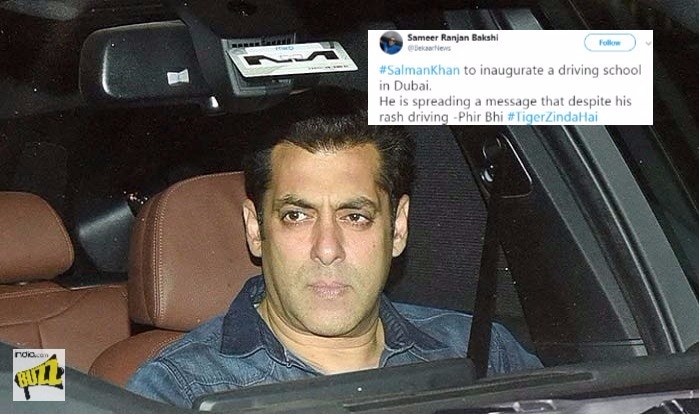 Salman trolled for launching a Driving school