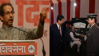 Shiv Sena Slams Mumbai-Ahmedabad Bullet Train Project, Says 'It's Not a Common Man's Dream' Shiv Sena Slams Mumbai-Ahmedabad Bullet Train Project, Says 'It's Not a Common Man's Dream'