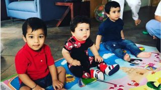 Taimur Ali Khan Goes On A Playdate With Laksshya Kapoor And The Sight Is Too Cute For Words Taimur Ali Khan Goes On A Playdate With Laksshya Kapoor And The Sight Is Too Cute For Words