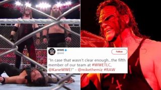 Kane Returns to WWE Raw Ahead of TLC 2017: The Big Red Machine Knocks Out Roman Reigns & Joins The Miz’s Team Kane Returns to WWE Raw Ahead of TLC 2017: The Big Red Machine Knocks Out Roman Reigns & Joins The Miz’s Team