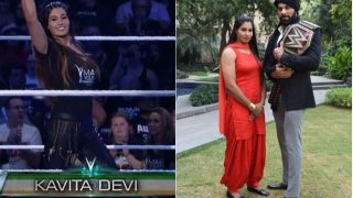 Kavita Devi Signs WWE Contract: See Facts, Pictures & Fight Videos of the First Indian Woman Wrestler to Achieve This Feat Kavita Devi Signs WWE Contract: See Facts, Pictures & Fight Videos of the First Indian Woman Wrestler to Achieve This Feat
