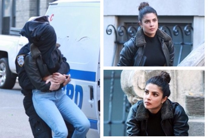 Priyanka Chopra shoots an important scene for Quantico Priyanka Chopra shoots an important scene for Quantico