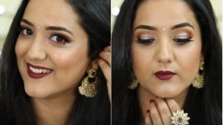 Diwali 2017 Makeup For Office: Simple Festive Makeup Look for Deepavali Celebration at Office Diwali 2017 Makeup For Office: Simple Festive Makeup Look for Deepavali Celebration at Office