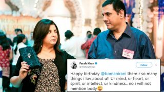 Farah Khan had a Quirky Birthday Wish for Boman Irani, Their Twitter Banter is Winning the Internet Farah Khan had a Quirky Birthday Wish for Boman Irani, Their Twitter Banter is Winning the Internet