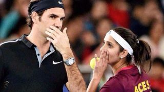 Sania Mirza Shares Photo With Roger Federer Asks Fans For Funny Captions, But the Best Reply Comes From Tabu Sania Mirza Shares Photo With Roger Federer Asks Fans For Funny Captions, But the Best Reply Comes From Tabu