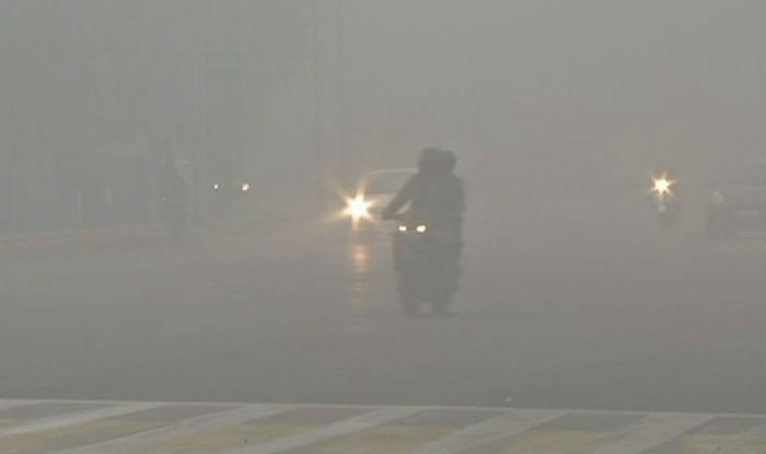 Fog in Delhi. (ANI)