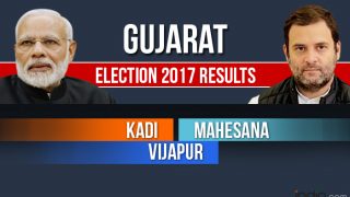 Kadi, Mahesana, Vijapur Election 2017 Results Live News Updates: Counting For Vidhan Sabha Seats in Gujarat Underway Kadi, Mahesana, Vijapur Election 2017 Results Live News Updates: Counting For Vidhan Sabha Seats in Gujarat Underway