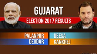 Palanpur, Deesa, Deodar, Kankrej Election 2017 Results Updates: Counting For Vidhan Sabha Seats in Gujarat Palanpur, Deesa, Deodar, Kankrej Election 2017 Results Updates: Counting For Vidhan Sabha Seats in Gujarat