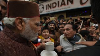 PM Narendra Modi Takes a Coffee Break at Indian Coffee House in Shimla, Remembers Old Days PM Narendra Modi Takes a Coffee Break at Indian Coffee House in Shimla, Remembers Old Days
