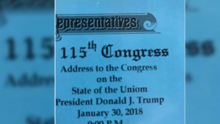 US President Donald Trump's State of the Union Address Invite Has an Error; Twitterati Can't Help Mocking Him US President Donald Trump's State of the Union Address Invite Has an Error; Twitterati Can't Help Mocking Him