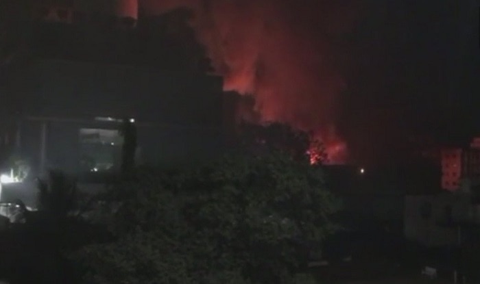 Massive fire breaks out at Cinevista studio in Mumbai