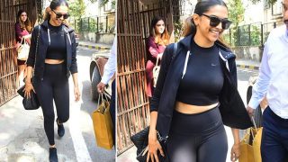Look How Deepika Padukone Is Unable To Stop That Smile! Padmaavat Effect? (Pics)