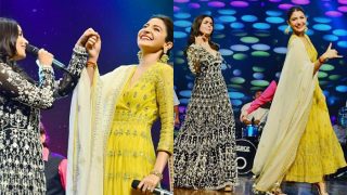 Alia Bhatt Gets Romantic, Croons Ae Dil Hai Mushkil For Anushka Sharma At A Mumbai Event (Video) Alia Bhatt Gets Romantic, Croons Ae Dil Hai Mushkil For Anushka Sharma At A Mumbai Event (Video)