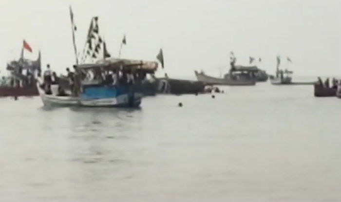 Image result for maharashtra boat capsizes