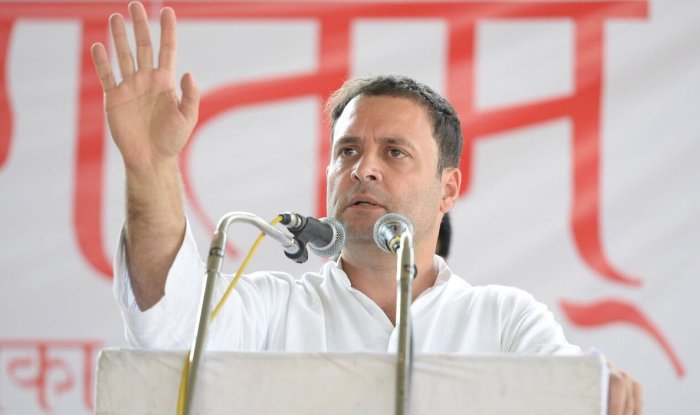 Congress president Rahul Gandhi