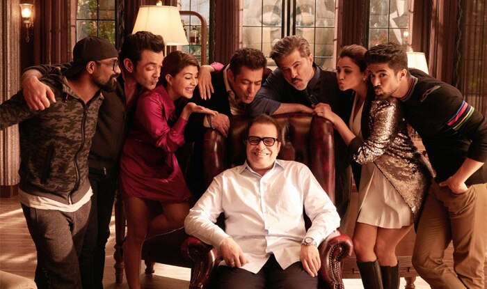 Salman Khan, Jacqueline Fernandez, Anil Kapoor, Daisy Shah Pout For Birthday Boy Ramesh Taurani