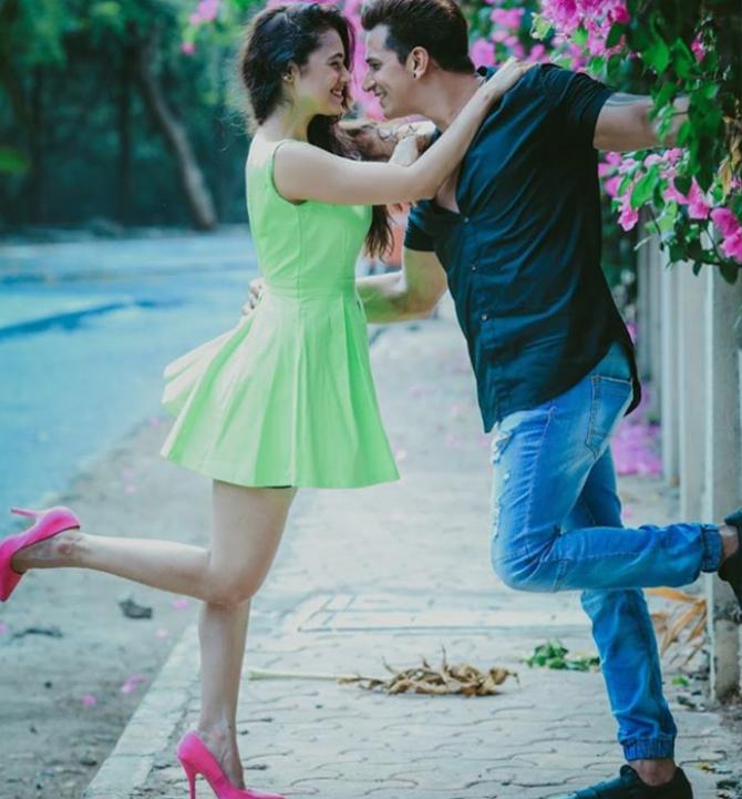 Prince Narula and Yuvika Chaudhary