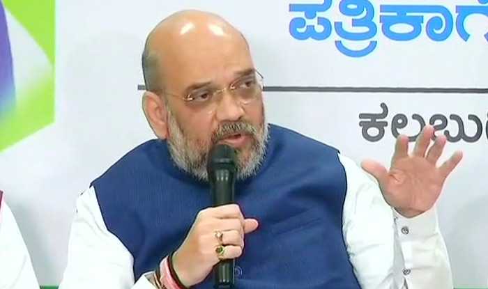 Congress carrying out dadagiri, dhoka & dynasty: Amit Shah