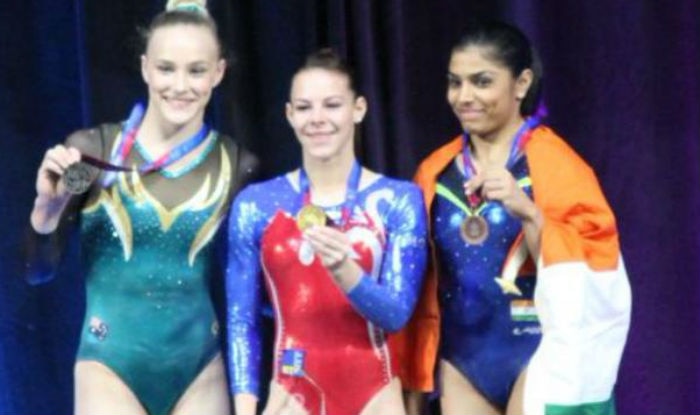 Aruna Budda Reddy creates history, clinches bronze in women's vault Aruna Budda Reddy creates history, clinches bronze in women's vault