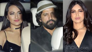 Farhan Akhtar, Bhumi Pednekar, Sonakshi Sinha Attend Karan Johar's 'Singles Only' Bash This Valentine’s Day - See Pics Farhan Akhtar, Bhumi Pednekar, Sonakshi Sinha Attend Karan Johar's 'Singles Only' Bash This Valentine’s Day - See Pics