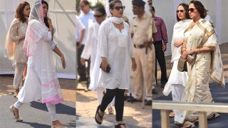 Sridevi Condolence Meet: Kajol, Jacqueline Fernandez, Hema Malini Arrive To Bid Goodbye To The Late Bollywood Actress Sridevi Condolence Meet: Kajol, Jacqueline Fernandez, Hema Malini Arrive To Bid Goodbye To The Late Bollywood Actress