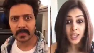 Genelia D’Souza And Riteish Deshmukh Recreate Shah Rukh Khan - Kajol Starrer Kuch Kuch Hota Hai Scene - Watch Video Genelia D’Souza And Riteish Deshmukh Recreate Shah Rukh Khan - Kajol Starrer Kuch Kuch Hota Hai Scene - Watch Video