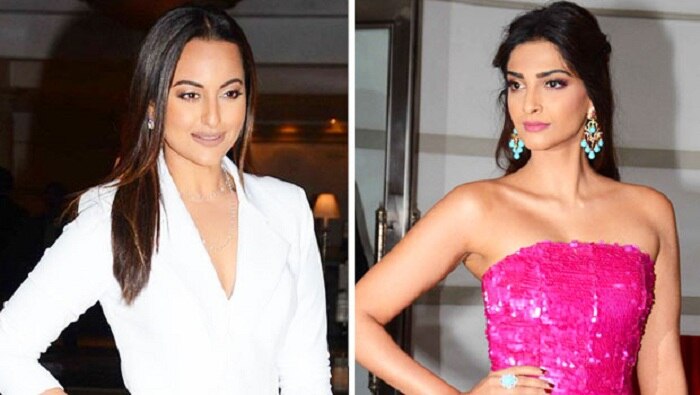 Sonakshi-Sinha-Sonam-Kapoor-At-Brand-Vision-Summit-2016-video