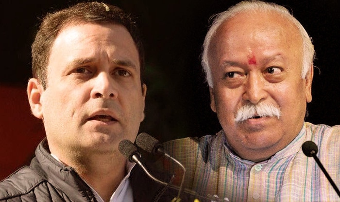 Rahul Gandhi slams Mohan Bhagwat's comments on the Army Rahul Gandhi slams Mohan Bhagwat's comments on the Army