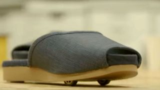 Nissan Made Futuristic Self-driving Slippers That Can Park Themselves At a Push of a Button