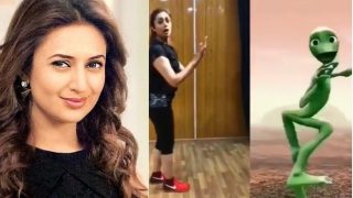 Yeh Hai Mohabbatein's Divyanka Tripathi Does The Alien Dance For Husband Vivek Dahiya And Your Weekend Cannot End Without Watching It (VIDEO) Yeh Hai Mohabbatein's Divyanka Tripathi Does The Alien Dance For Husband Vivek Dahiya And Your Weekend Cannot End Without Watching It (VIDEO)
