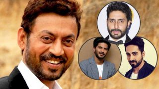 Abhishek Bachchan, Dulquer Salmaan, Ayushmann Khurrana Wish Irrfan Khan's Speedy Recovery - Read Tweets Abhishek Bachchan, Dulquer Salmaan, Ayushmann Khurrana Wish Irrfan Khan's Speedy Recovery - Read Tweets