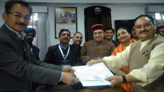 JP Nadda Elected Unopposed to Rajya Sabha Seat From Himachal Pradesh JP Nadda Elected Unopposed to Rajya Sabha Seat From Himachal Pradesh