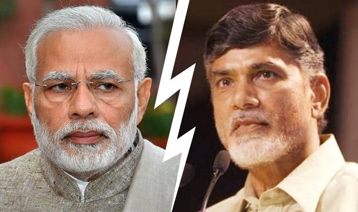 Image result for CM Chandrababu Naidu with Modi