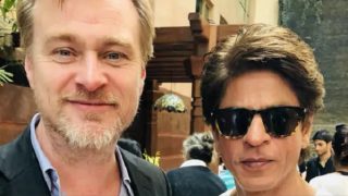 Shah Rukh Khan Has A Fan Boy Moment On Meeting Dunkirk Director Christopher Nolan Shah Rukh Khan Has A Fan Boy Moment On Meeting Dunkirk Director Christopher Nolan