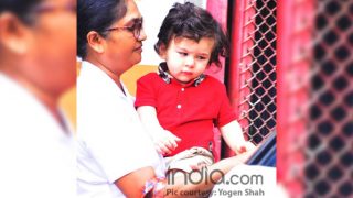 Taimur Ali Khan Looks Disappointed And We Can't Help But Wonder Why - View Pics Taimur Ali Khan Looks Disappointed And We Can't Help But Wonder Why - View Pics