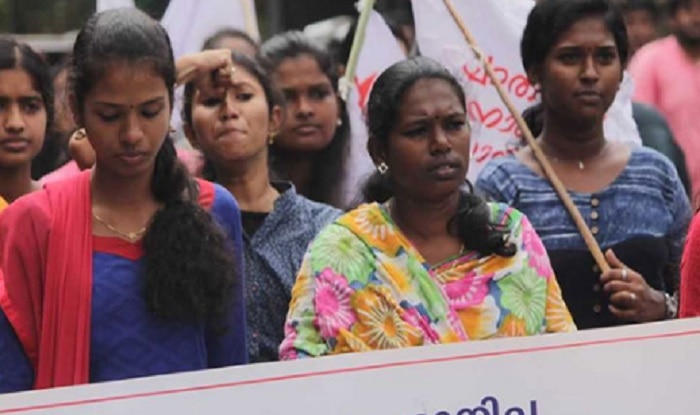 Kerala women launch bare-breast protest after professor's watermelon remarks