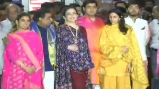 Akash Ambani-Shloka Mehta Visit Siddhivinayak Temple With Family Akash Ambani-Shloka Mehta Visit Siddhivinayak Temple With Family