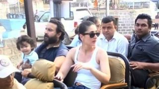 Taimur Ali Khan Enjoys A Jeep Ride In Rajasthan With Kareena Kapoor Khan And Saif - See Pic Taimur Ali Khan Enjoys A Jeep Ride In Rajasthan With Kareena Kapoor Khan And Saif - See Pic