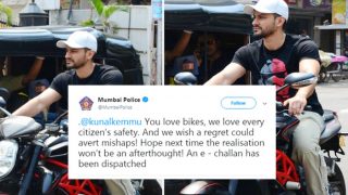 Bollywood Actor Kunal Khemu Apologizes For Riding Bike Without Helmet, Mumbai Police Served E-Challan Bollywood Actor Kunal Khemu Apologizes For Riding Bike Without Helmet, Mumbai Police Served E-Challan
