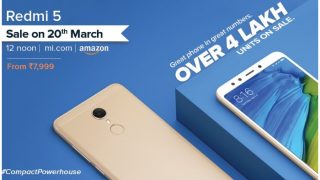 Xiaomi redmi 5 sale on tuesday | Xiaomi Redmi 5 की पहली सेल कल 12 बजे, यहां से खरीदें Xiaomi redmi 5 sale on tuesday | Xiaomi Redmi 5 की पहली सेल कल 12 बजे, यहां से खरीदें